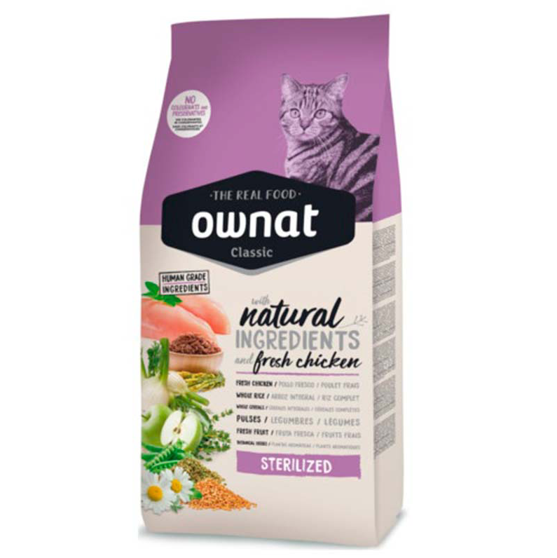 Ownat Classic Sterilized (Cat)🐈- 1.5kg