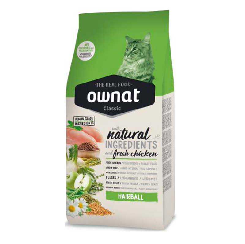 Ownat Classic Hairball (Cat)🐈- 1.5kg