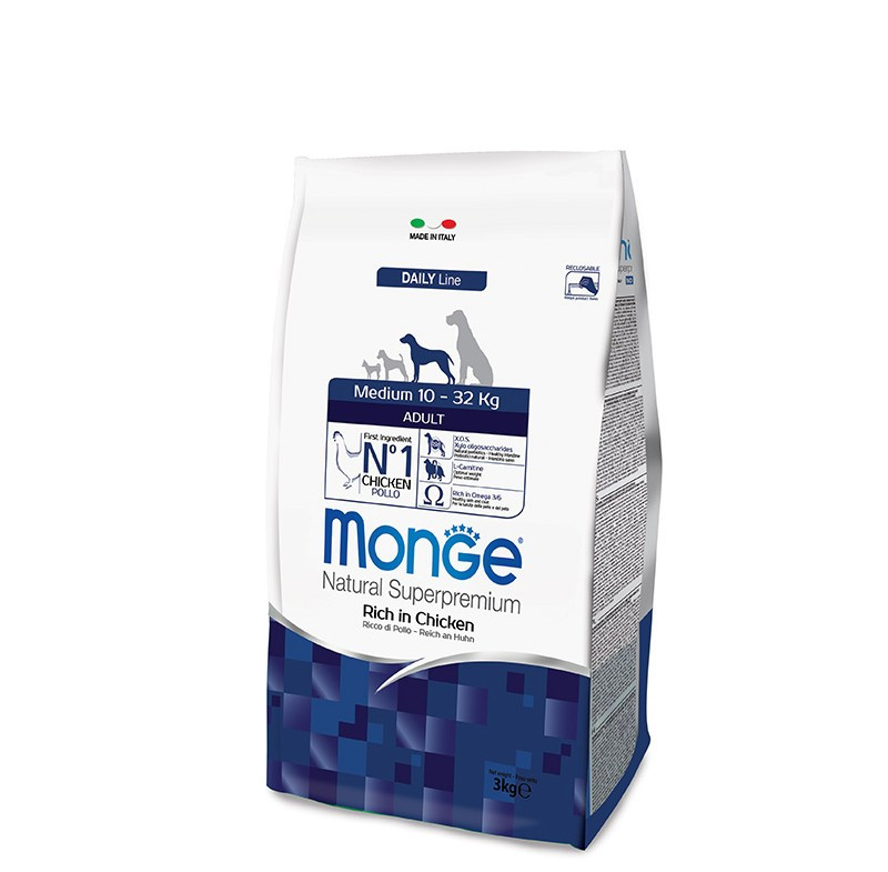 Monge Medium Adult Chicken (Dog) 🐕 3Kg