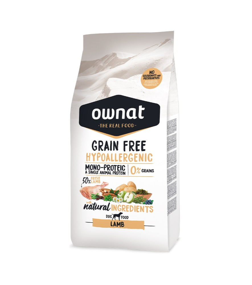 GRAIN FREE OWNAT GF HYPO LAMB (DOG) 🐕 12kg