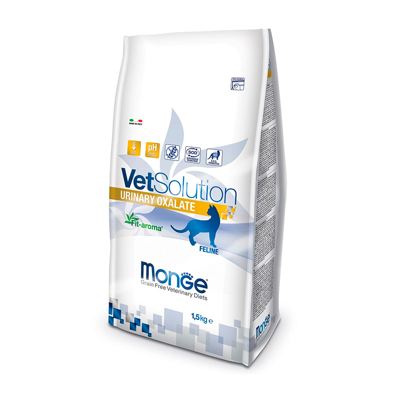 MONGE VETSOLUTION CAT URINARY OXALATE (Cat) 🐈  1.5kg