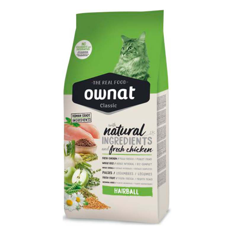 Ownat Classic Hairball (Cat)🐈- 4Kg