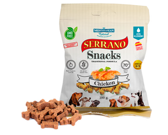 Serrano Snacks Chicken (Dog) 🐕 100g