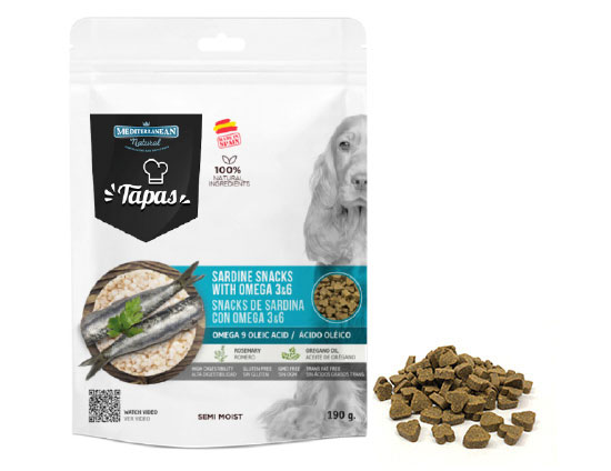 Tapas Sardine Snacks  (Dog) 🐕 190g