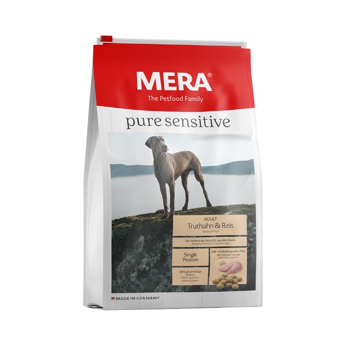 MERA Dog Pure Sensitive Turkey And Rice 12.5Kg