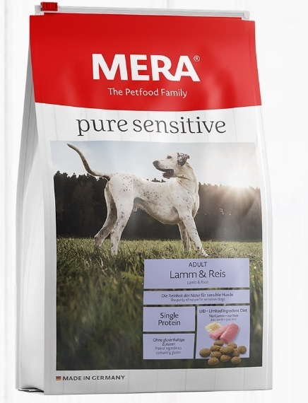 MERA Pure Sensitive Lamb And Rice 4Kg