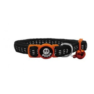 DOCO Cat Collar Black And Orange