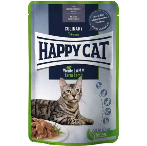 Happy Cat farm lamb 85g