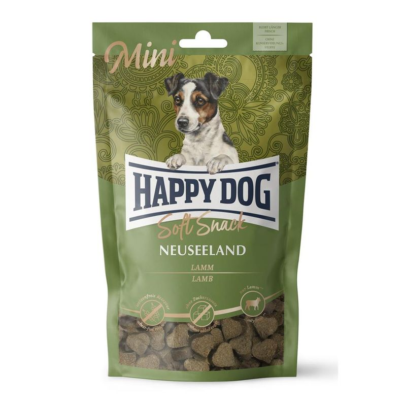 Happy Dog Soft Snack Mini Neuseeland Lamb 100g