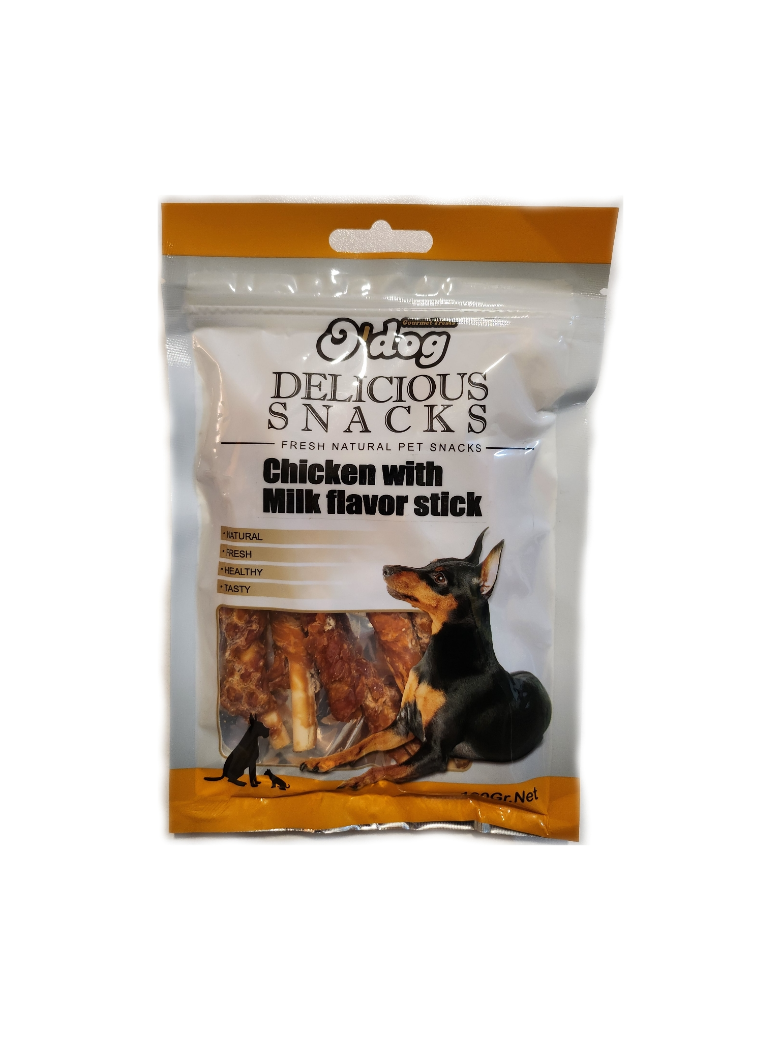 O Dog Chicken With Milk Flavor Stick 100g