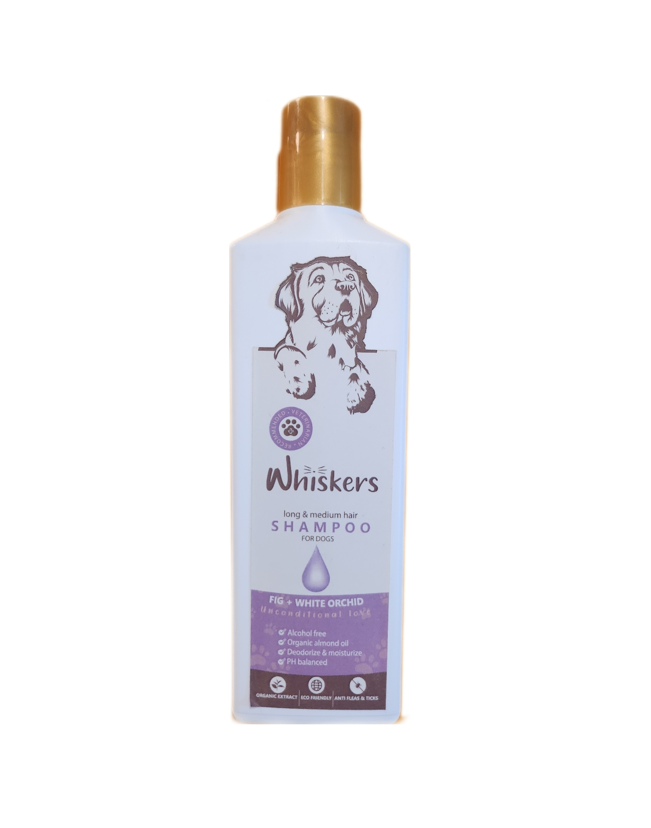 Whiskers Shampoo For Dogs -Fig And White Orchid